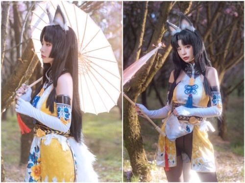 极品CosPlay爆机少女【喵小吉】五月新作《永劫无间》性感胡桃